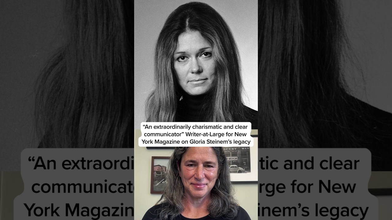'An extraordinarily charismatic and clear communicator': Writer-at-Large for NY Magazine on Steinem