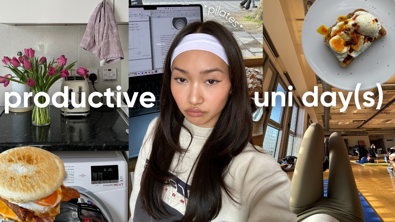 🎧*PRODUCTIVE* Uni Week In My Life 🌷|  stop being lazy, pilates, dune 2, 'one day' debrief