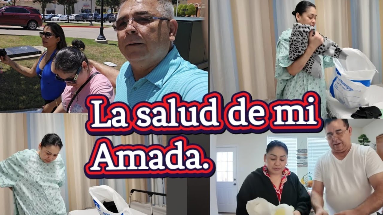 LA SALUD DE MI AMADA NO ESTA VIEN. LA ENCONTRE MAL.