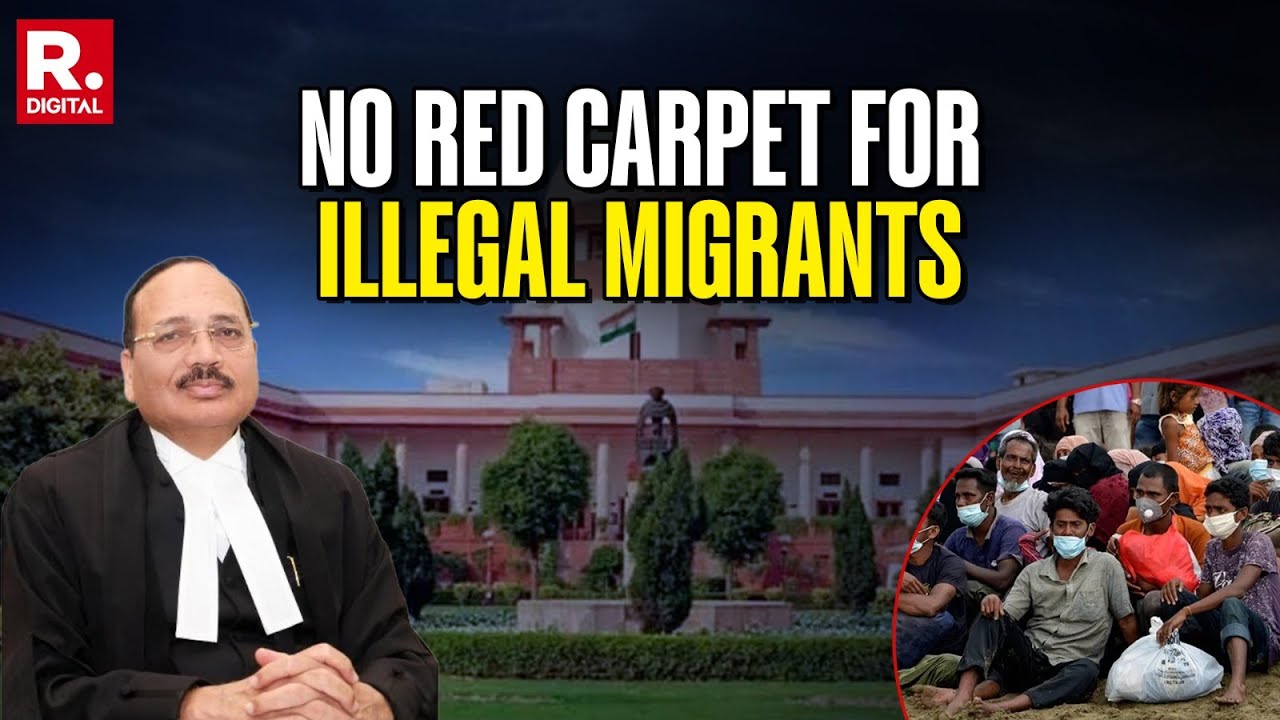 'No Red Carpet For Illegal Rohingya' Chief Justice Of India Strong Word On Illegal Migrants