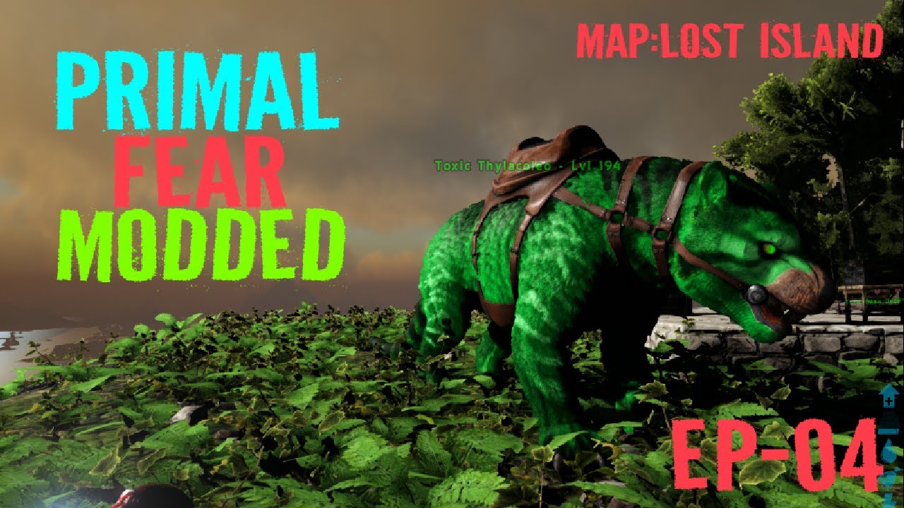 ARK PrimalFear Modded Damnnn it....! I lag and Lost all the LOOT EP-04