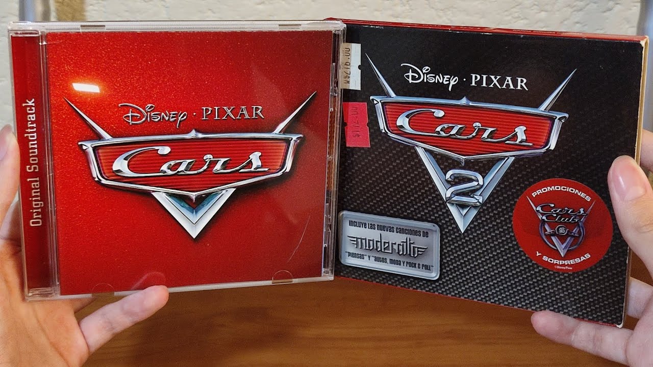 La música de Cars en formato físico (CD) es ÚNICA | Revisando los soundtracks de Cars 1 y 2