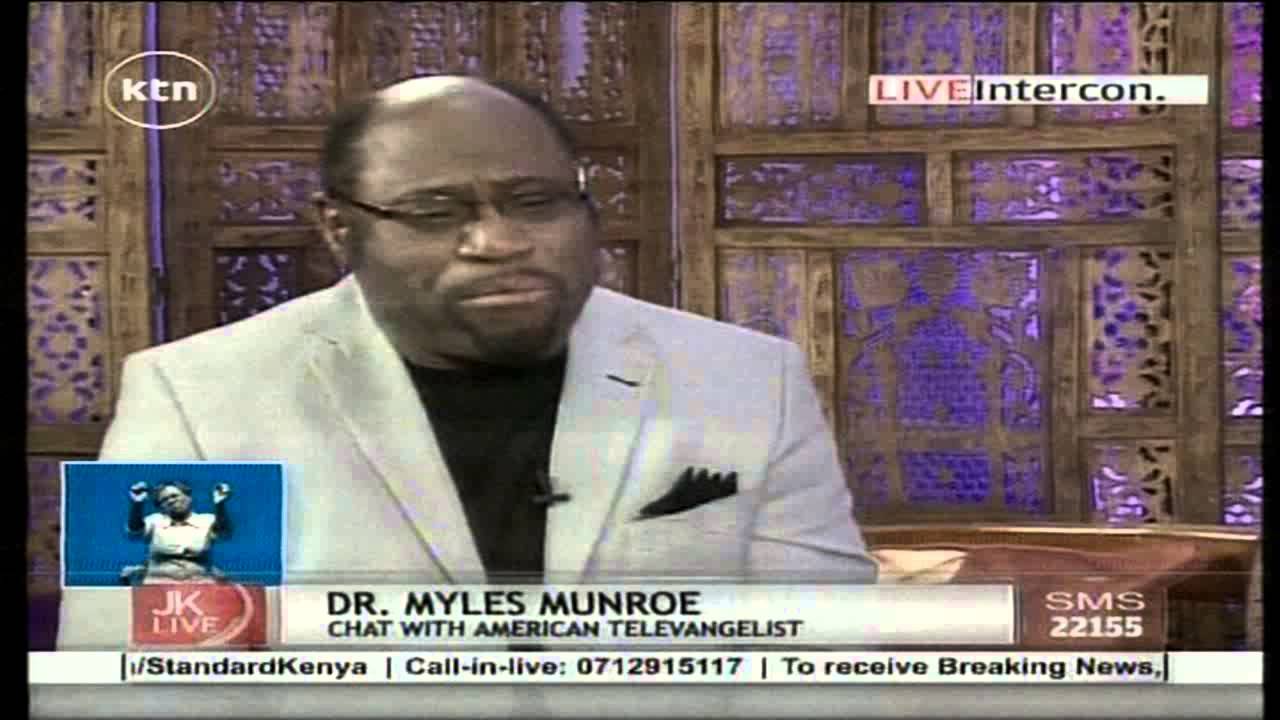 Jeff Koinange Live with Dr. Myles Monroe, American Televangelist ( Part 3 )