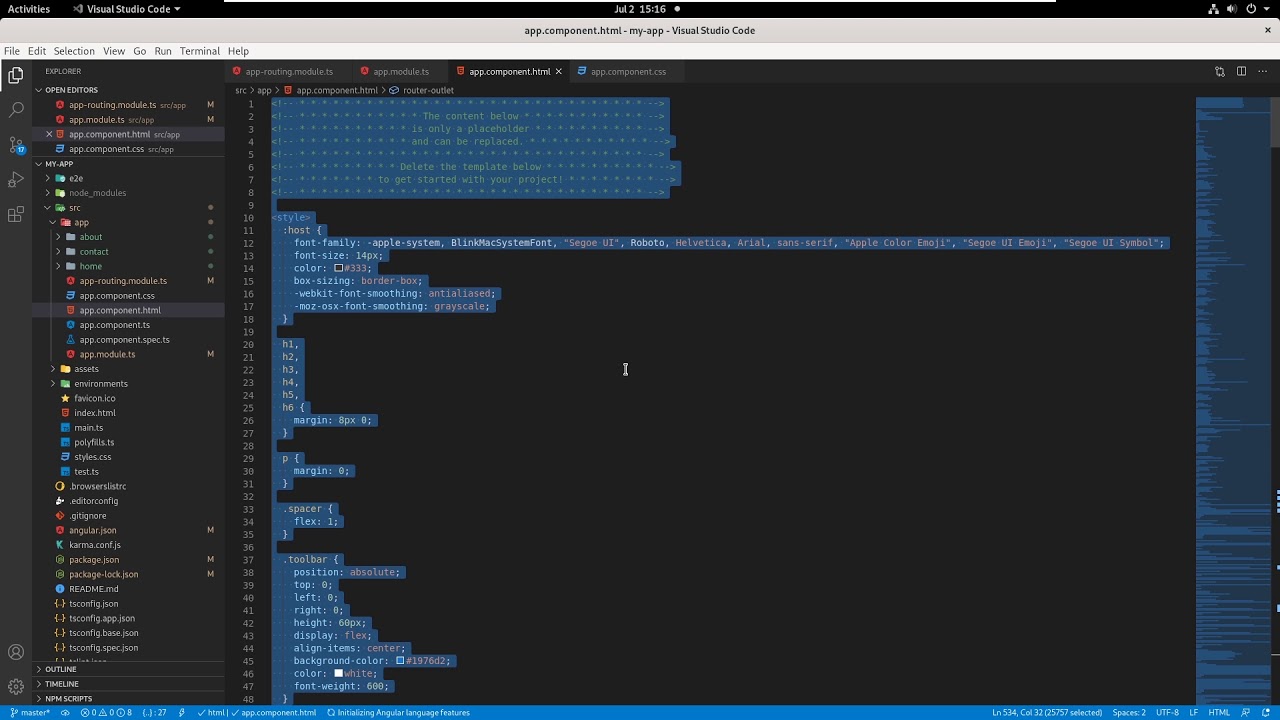 Angular Tutorial for Beginners - RouterModule and Navigation | Lesson 4
