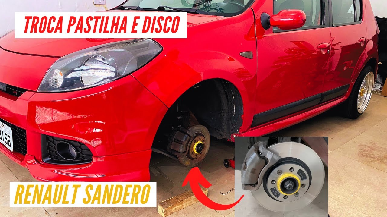 TROCA DISCO DE FREIO E PASTILHA SANDERO/LOGAN/DUSTER/MEGANE/CLIO| COMO TROCAR PASTILHA E DISCO FDIAS