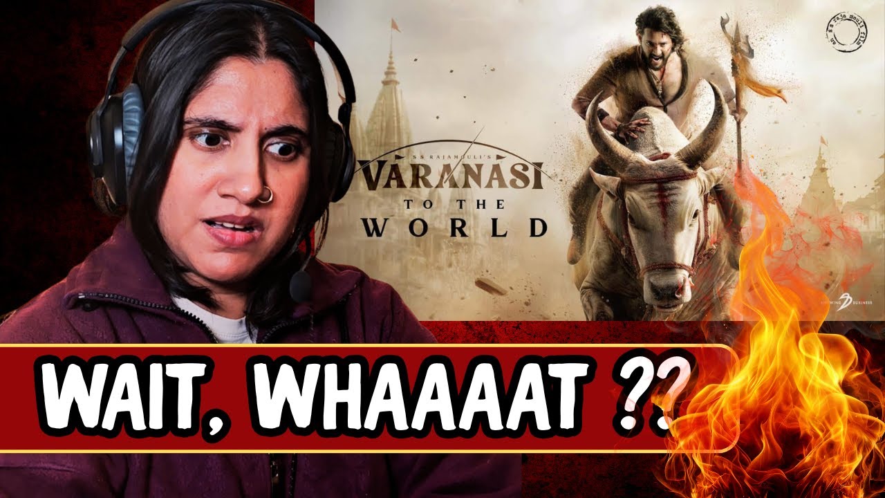 Rajamouli's Insane world 🤯 | Varanasi Announcement Reaction | Mahesh Babu | Ashmita Reacts