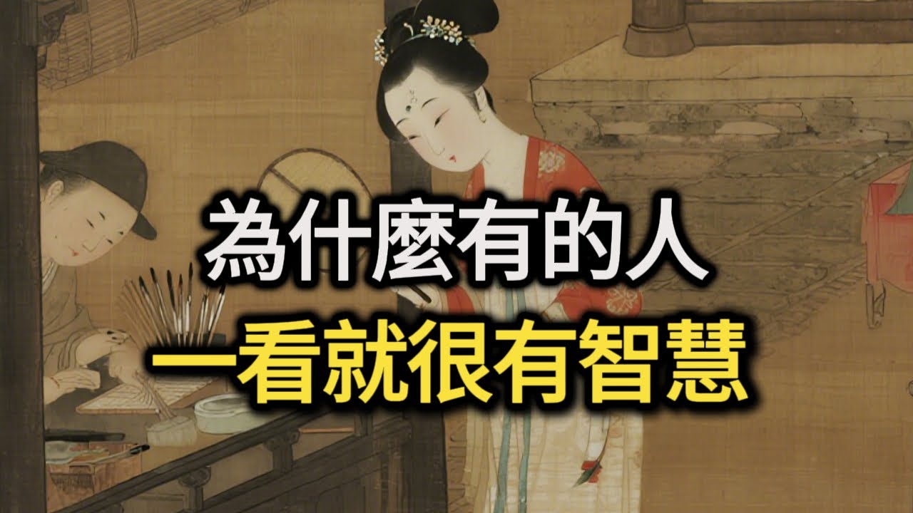 为什么有的人一看就很有智慧？