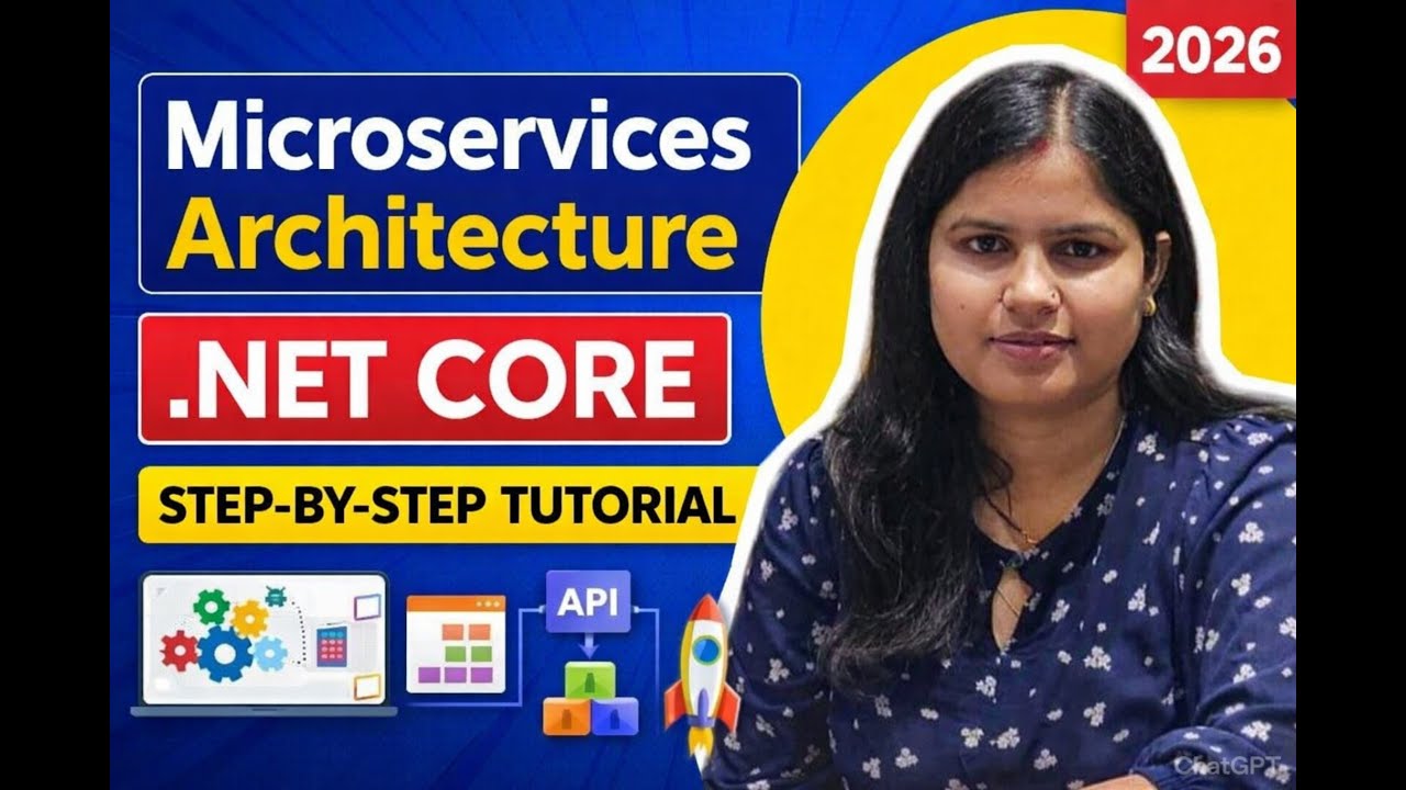 Part-1| Microservices Architecture in .NET Core | Real-Time Project Explained Step-by-Step (2026)