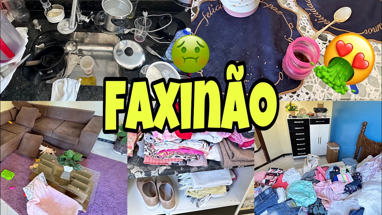 FAXINA COMPLETA e PESADA | MINHA CASA ESTAVA MUITO SUJA 🤮 Motivação de limpeza Última faxina do ano