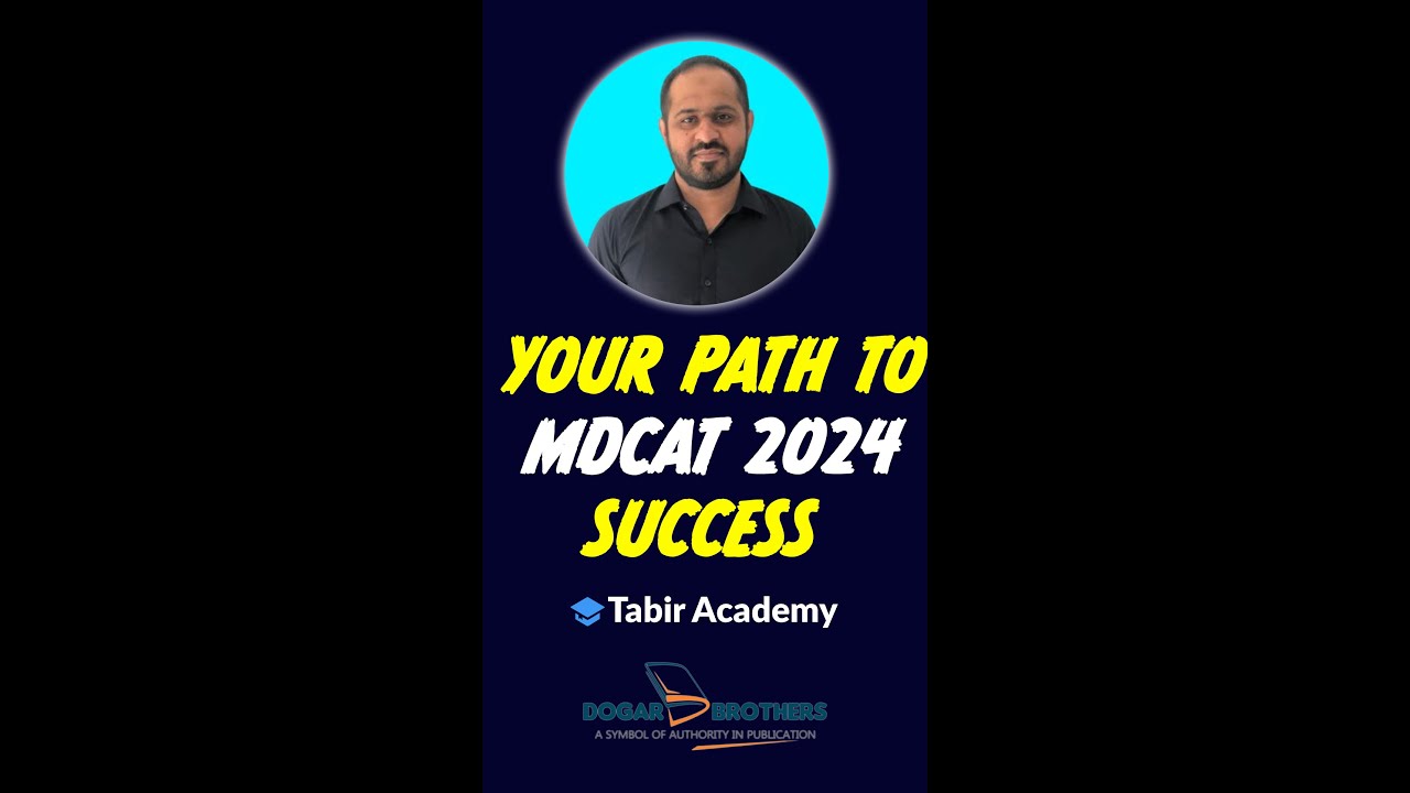 MDCAT Success: Must have  Book and Online Courses