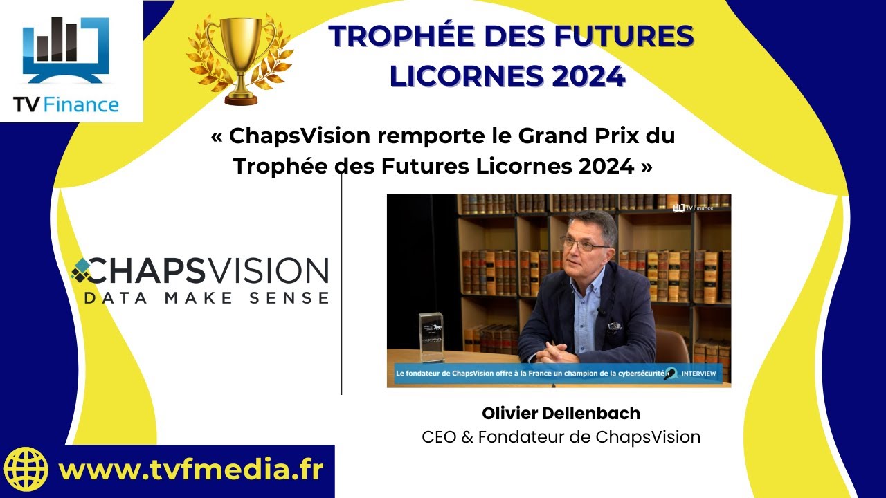 ChapsVision remporte le Grand Prix du Troph&eacute;e des Futures Licornes 2024