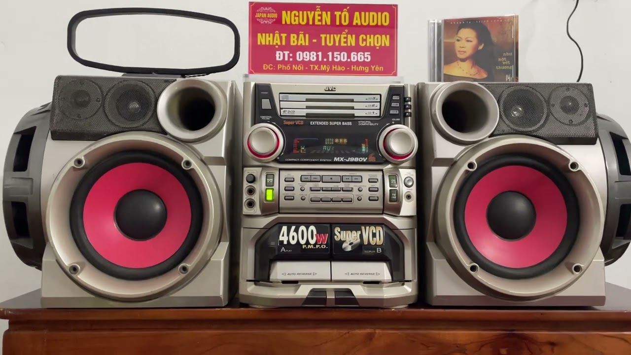JVC MX-J980V Bò Tót - Bò Đầu Đàn
