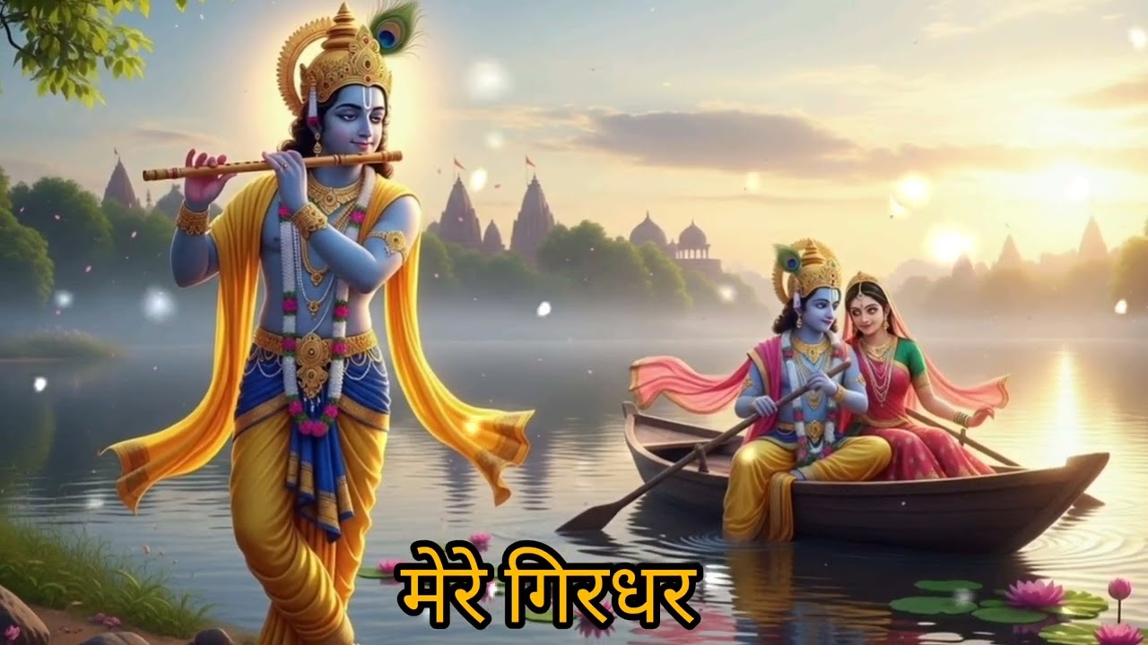 मेरे गिरधर तू ही सहारा है | Meri Naiya Ka Tu Kinara Hai | New Krishna Bhajan 2026 | Bhakti Vibe TV