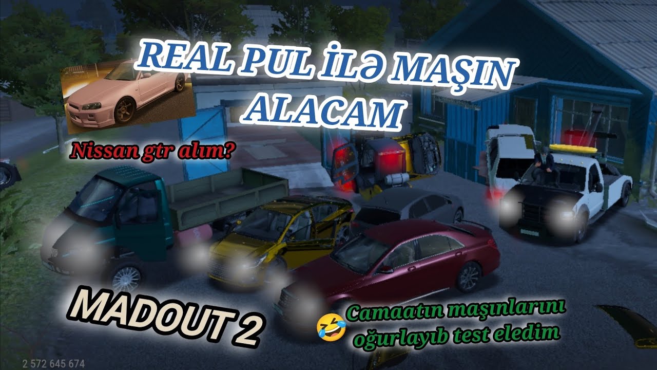 MADOUT 2 ---- YENİ MAŞIN ALMAQ ÜÇÜN CAMAATIN MAŞINLARINI TEST ETDIM //MAYBACH SÜRDÜM /