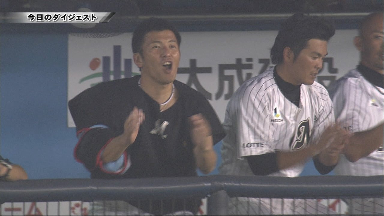 2012.08.02 M12-2F ロッテ、12得点で大勝!! ホワイトセルが圧巻の満塁弾