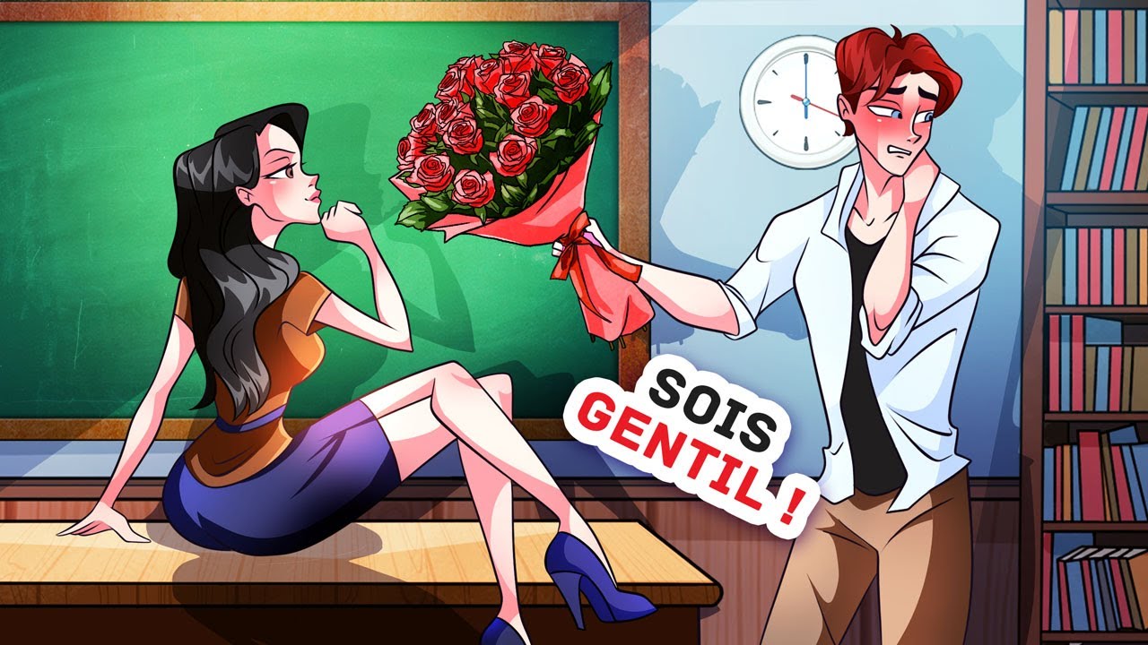 Ma Vie Était Chiante Jusqu’à Ce Qu’une Jeune Prof Vienne À l’École. Meilleures Histoires Animées
