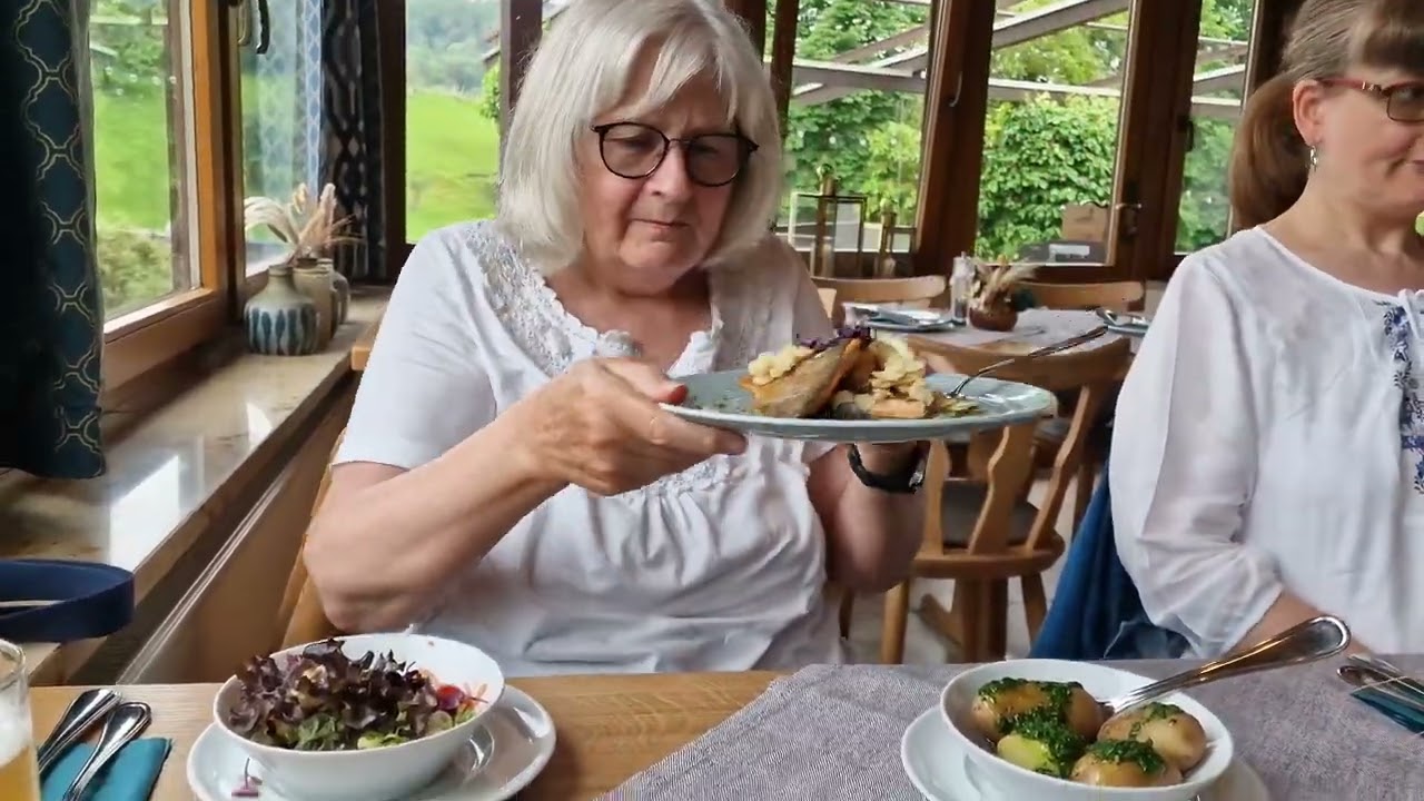 Besuch im Forellenhof im Handthal