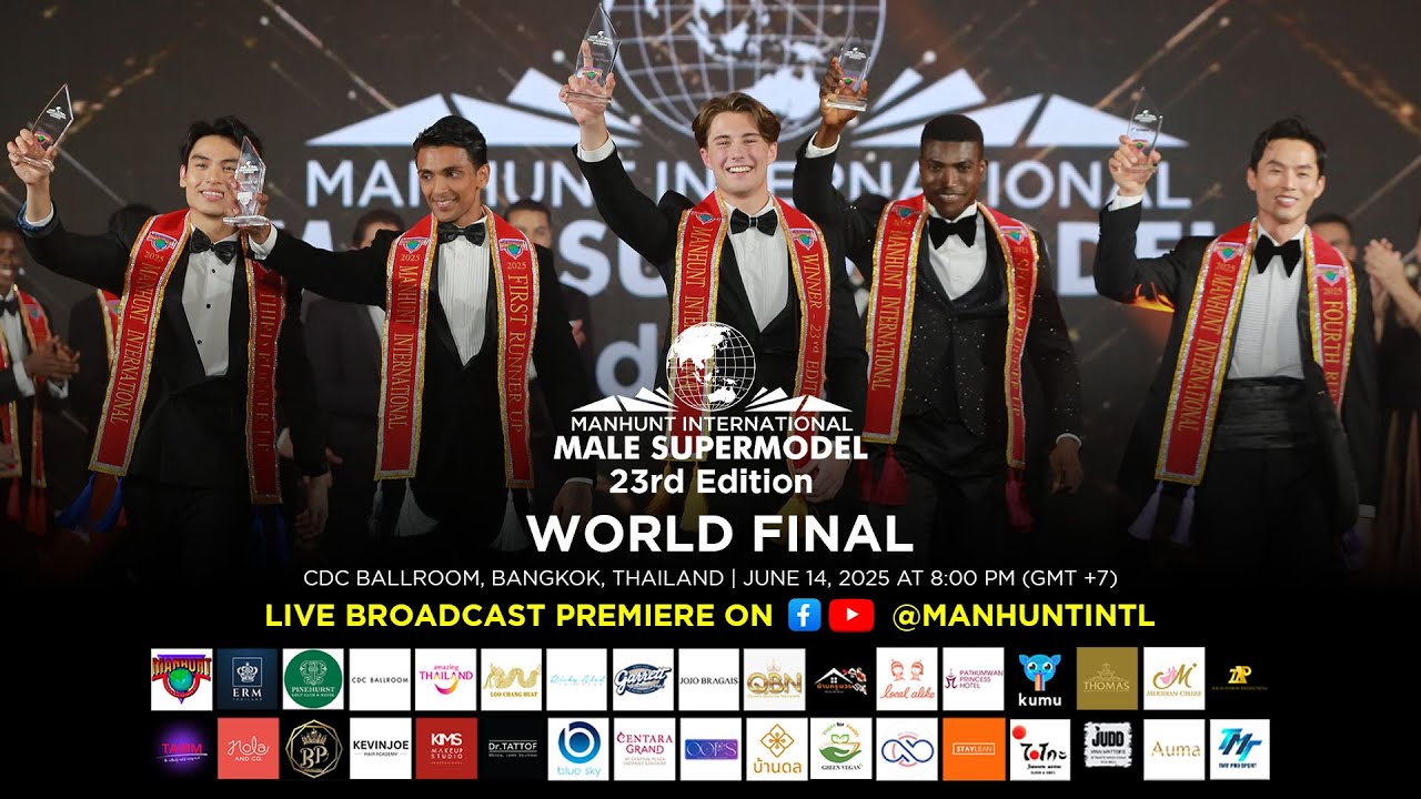 23rd Manhunt International World Final in Bangkok, Thailand