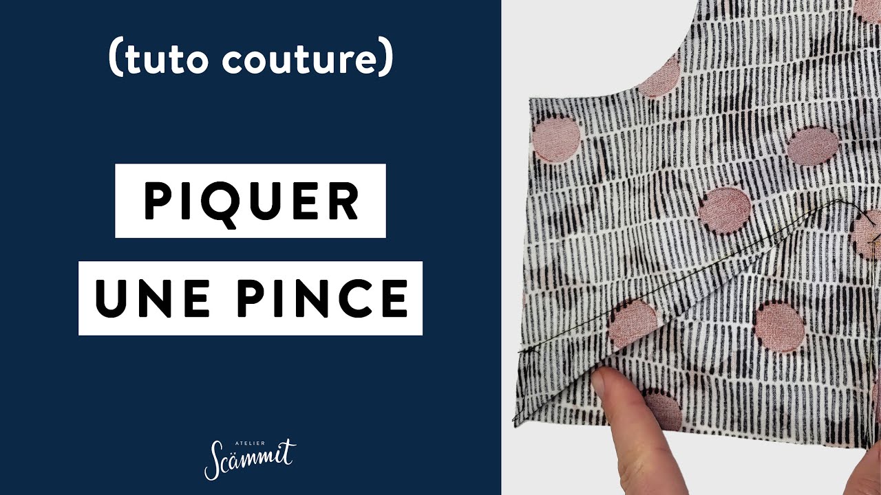 [TECHNIQUE COUTURE] Piquer une pince