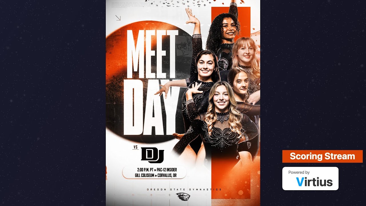 Virtius Scoring Stream - Oregon State vs Denver - Women's NCAA Gymnastics