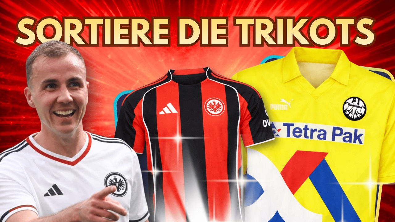 Teste dein Wissen mit dem Frankfurt-Trikot-Quiz!🦅🔥❤️