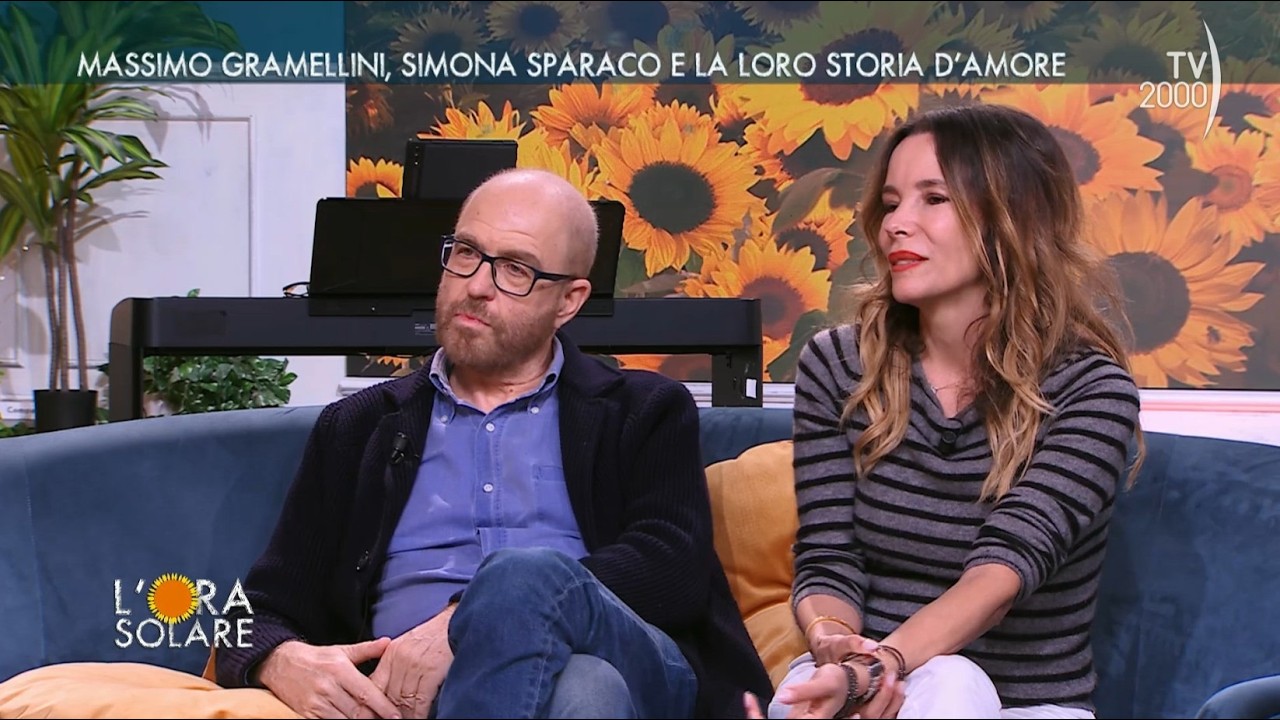 L'Ora Solare (TV2000) Massimo Gramellini, Simona Sparaco e la loro storia d'amore