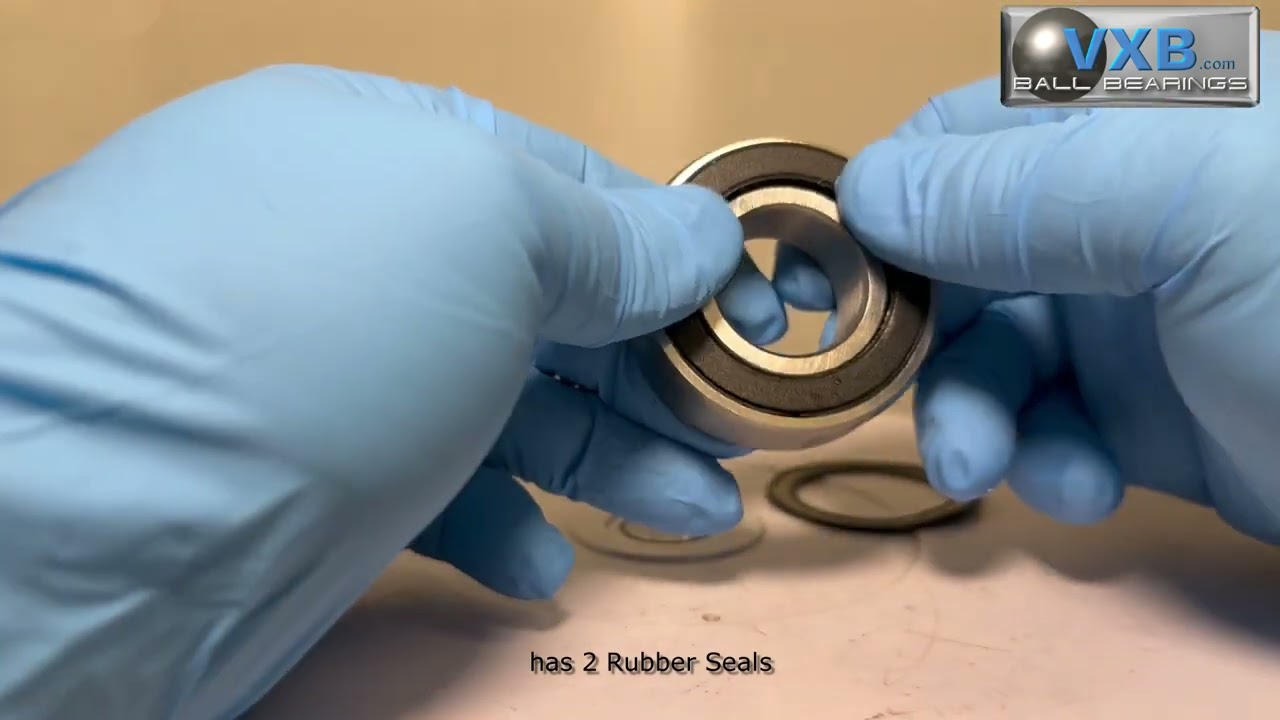 Comparison 25mm inner diameter Sealed Ball Bearings 6205-2RS vs Flanged Sealed Bearing F6005-2RS