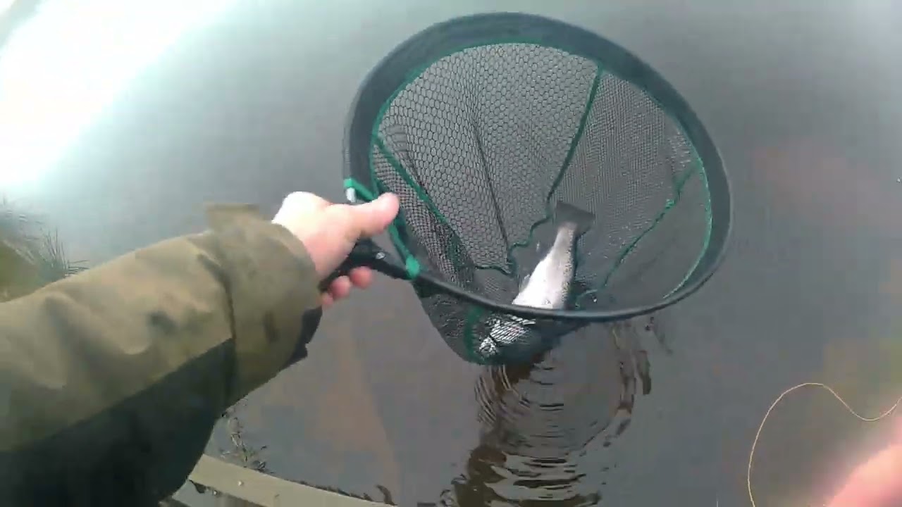 Fly Fishing arctic conditions at Drumtassie