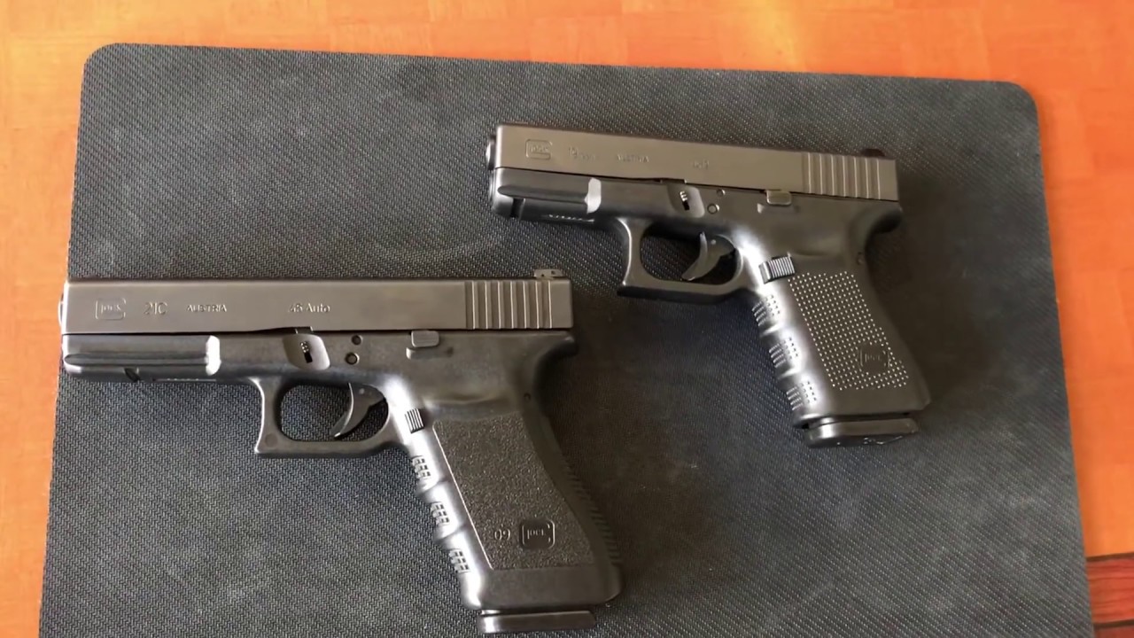 Glock 19 ve glock 21c karşılaştırması