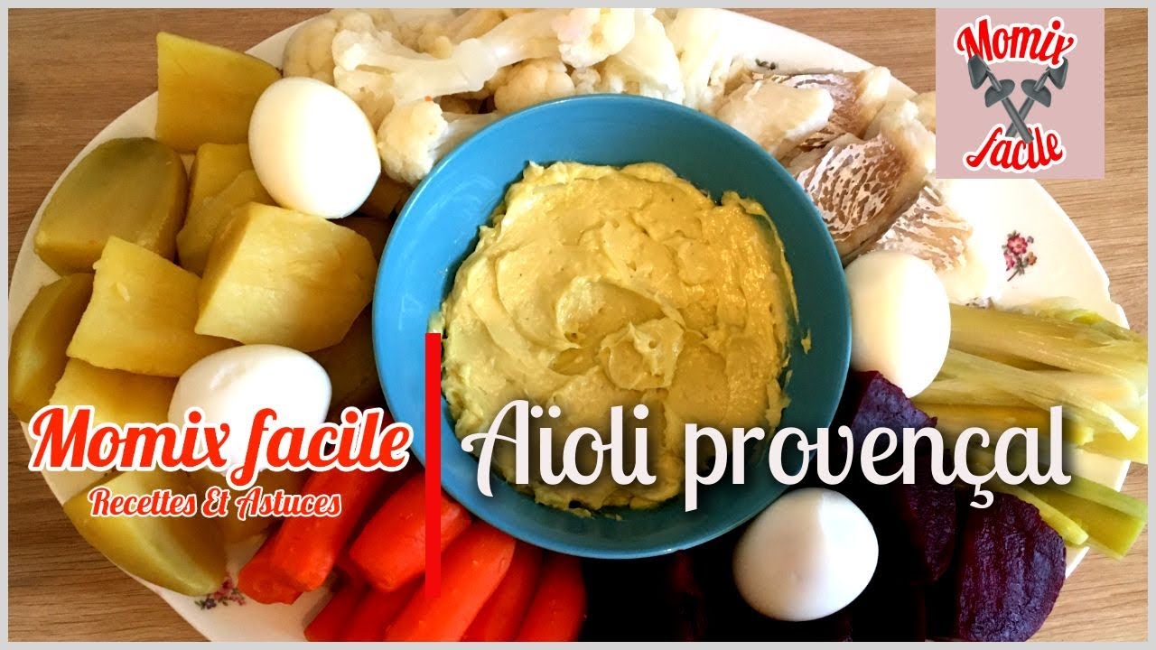Aïoli provençal au Thermomix