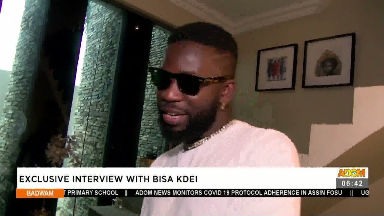 Exclusive Interview with Bisa Kdei- Badwam Ahosepe on Adom TV (9-7-21)