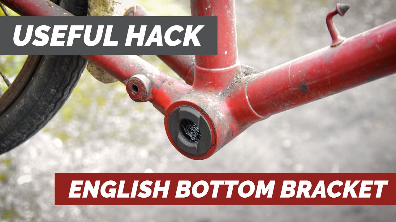 Useful Hack / Top Tip - Remove Old English 3 Speed Bicycle Bottom Bracket Easily! - Park Tool HCW11