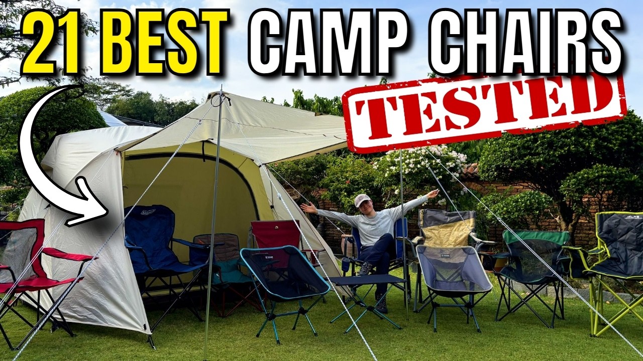 The 21 BEST Camping Chairs (Bought & Tested, NOT Sponsored!)