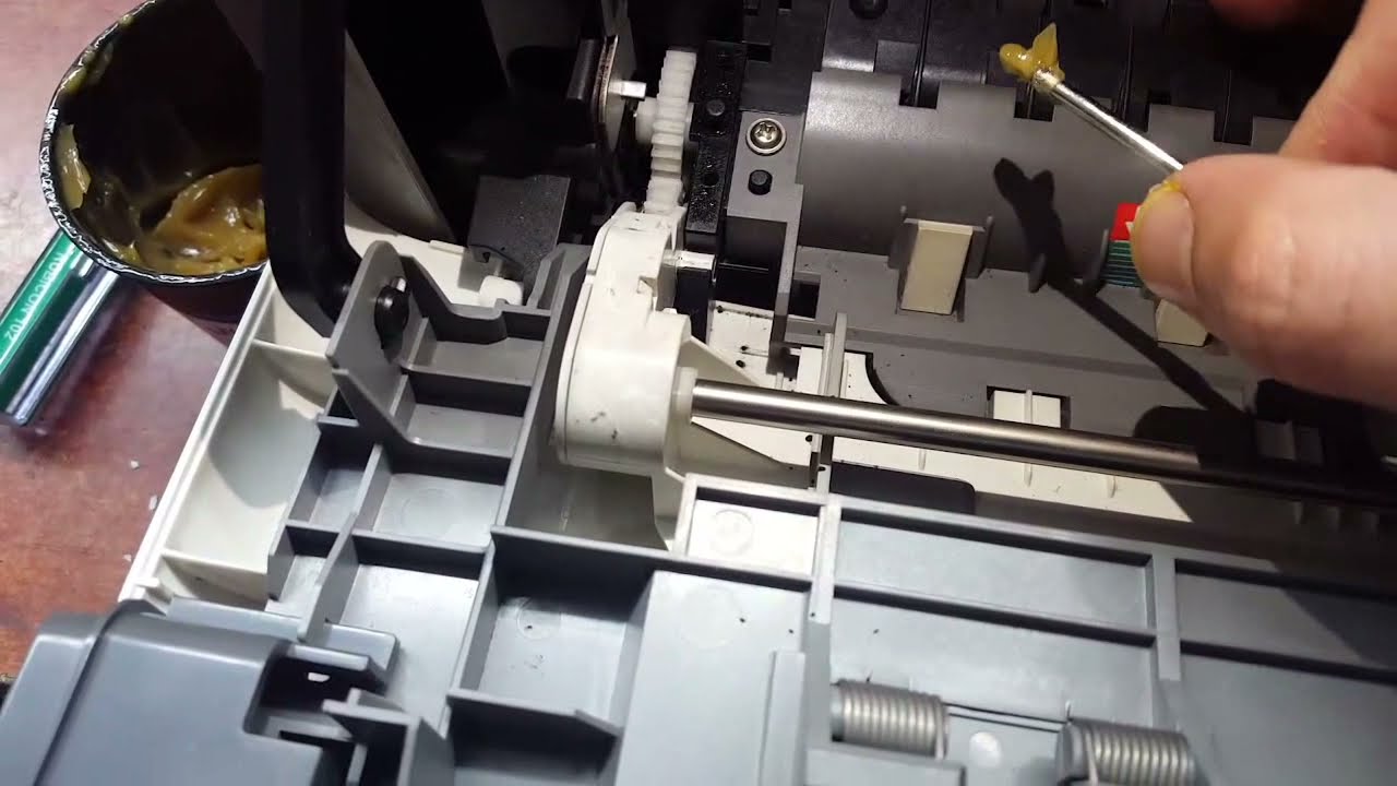Lexmark e460dn انحشار الورقة جزء 2