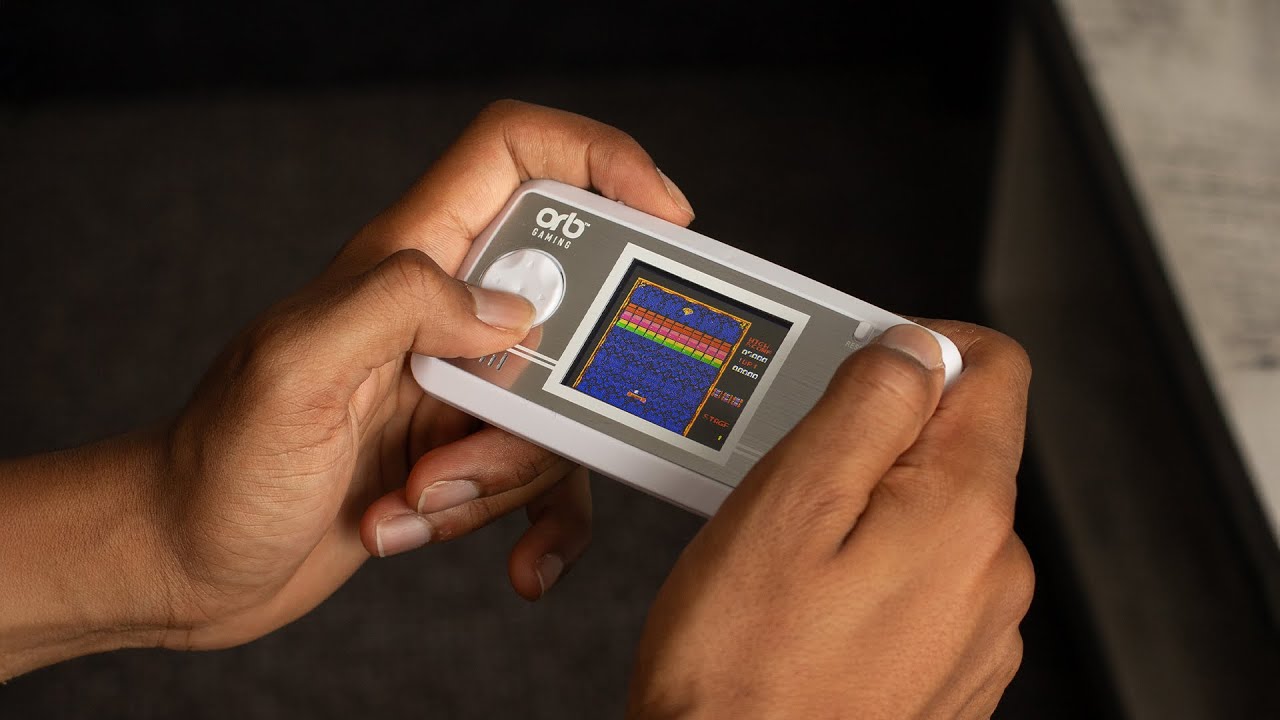 Orb - Retro Mini Handheld Games Console (240-in-1 Games) - Thumbs Up!