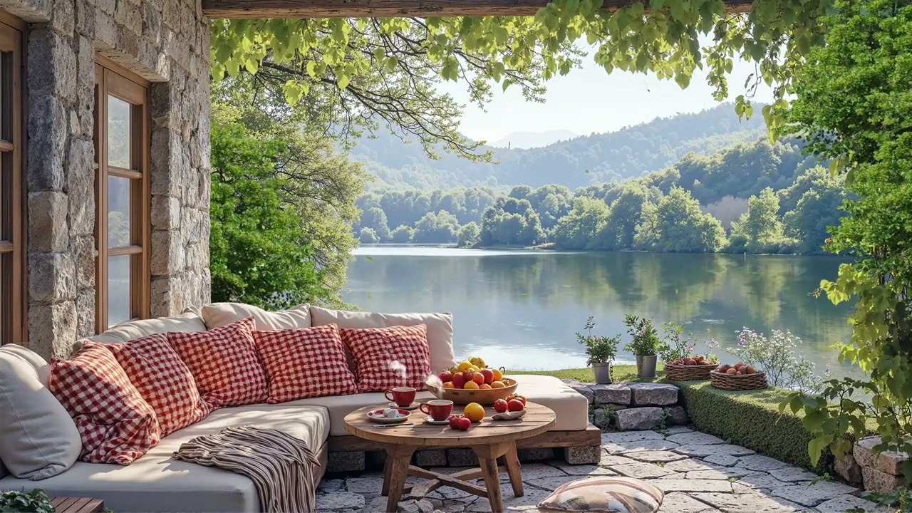 Smooth Jazz by the Lake 🌊 Relaxing Evening Jazz Music for Study, Work & Deep Chill