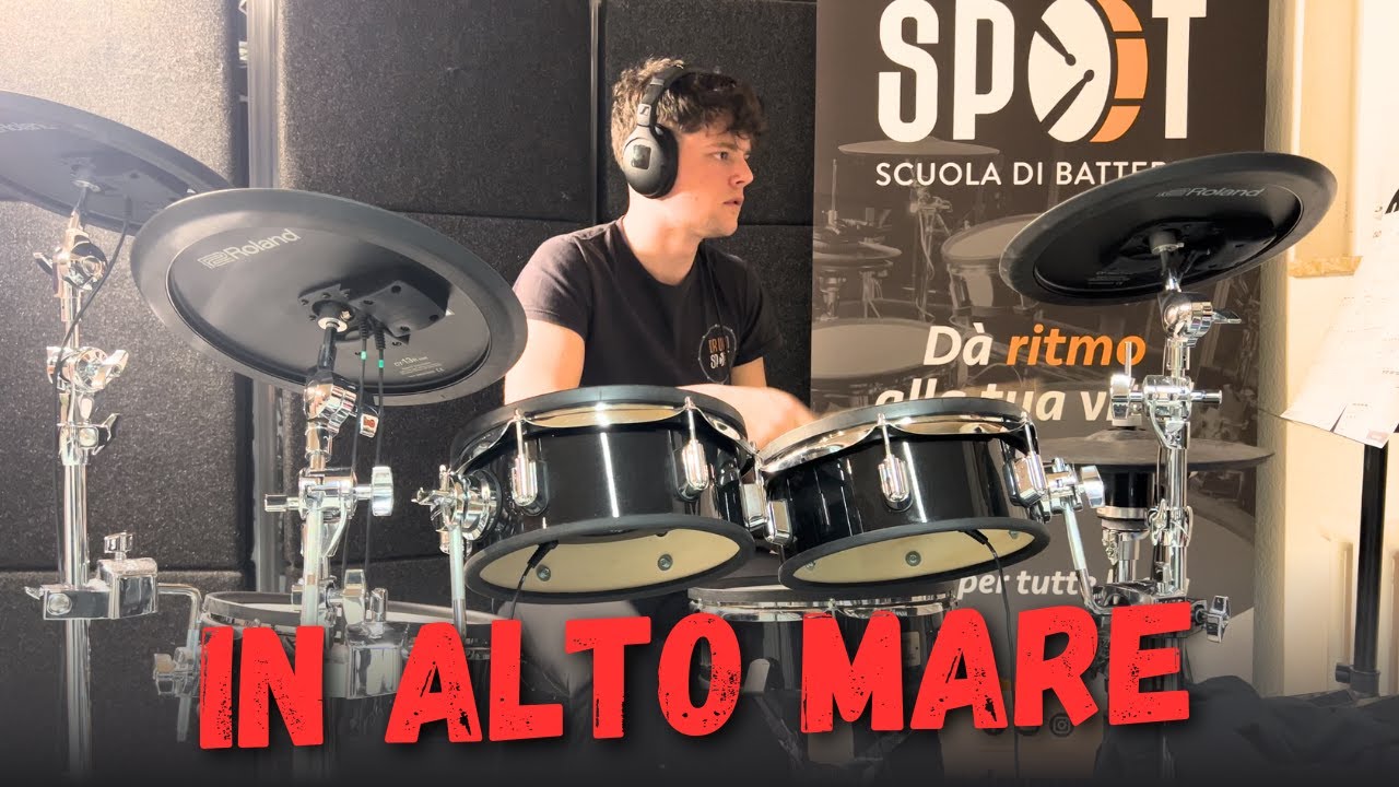 Aristide Invernizzi | In Alto Mare (Loredana Bertè) | Drum Cover