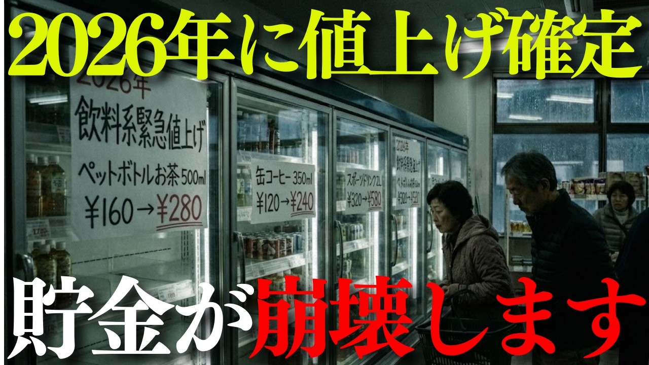 【家計崩壊】2026年から値上げ確定！今年中に買わないと後悔する商品TOP15 #値上げ #備蓄