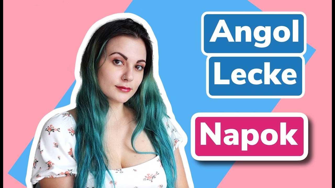 Angol Lecke #7 NAPOK - könnyű Angol nyelvtanulás