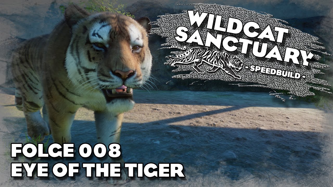 Planet Zoo Speedbuild - 🐯 Wildcat Sanctuary - #008 Eye of the Tiger