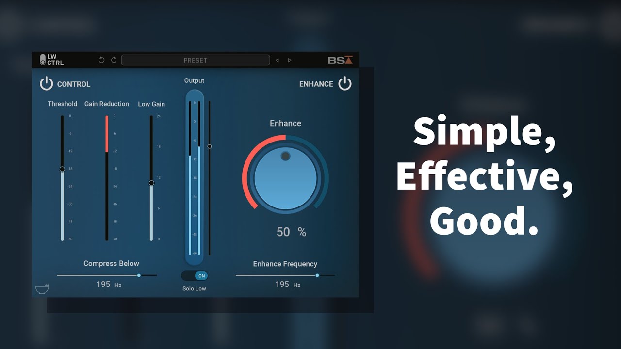 A simple plugin that does the job beyond well | Low Control