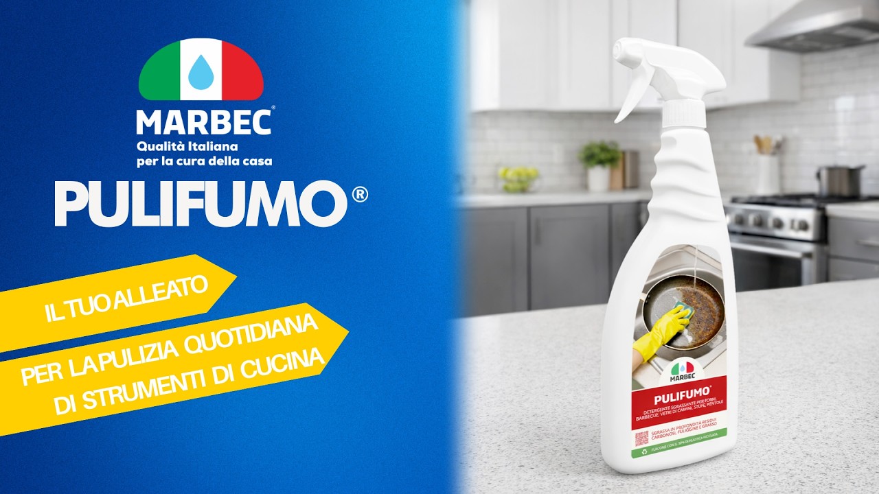 PULIFUMO® - Detergente per Fuliggine e Grasso Carbonizzato | Marbec