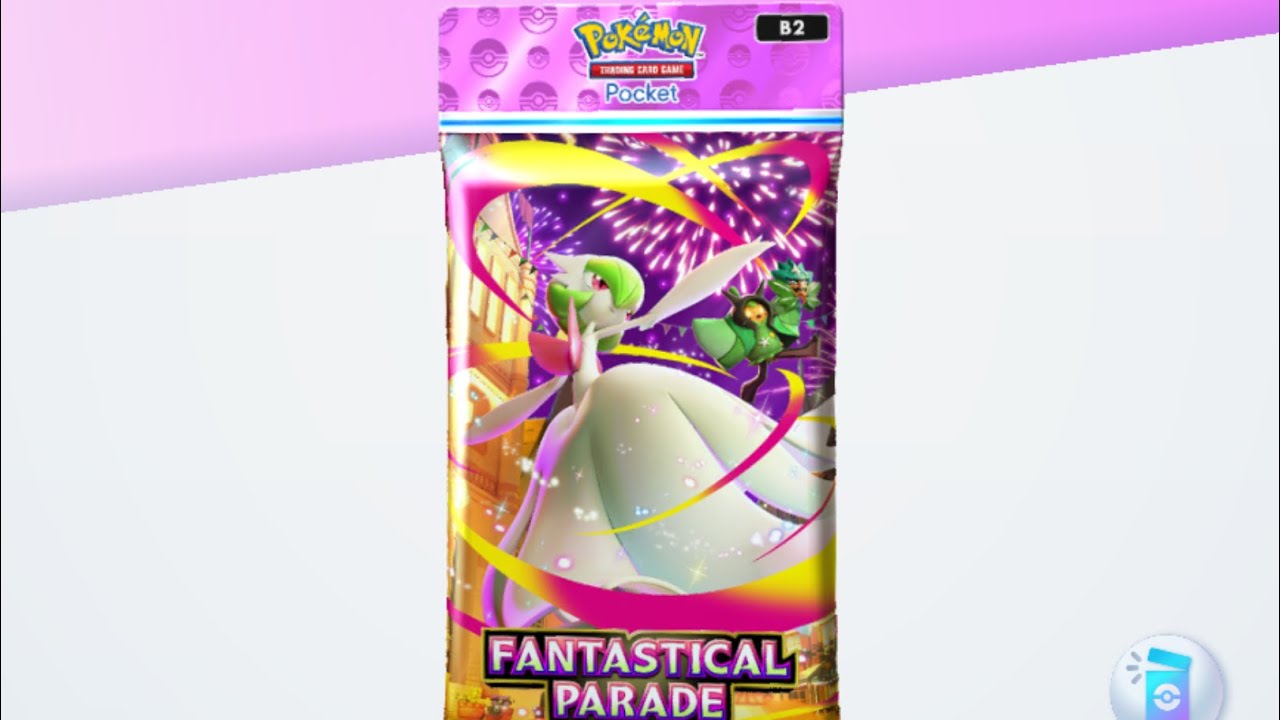 Opening the new Fantastical Parade pack in Pokémon TCGP!