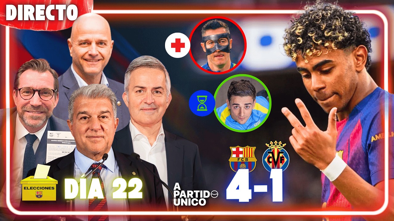 🔴 ¿OPOSICIÓN contra LAPORTA? | NO ADMITIDA la DENUNCIA | ELECCIONES BARÇA