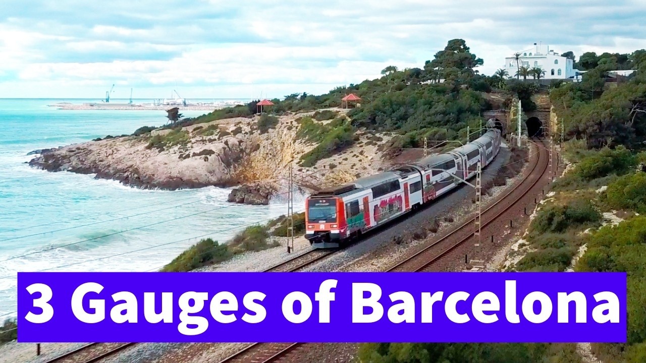 3 Gauges, 10 Lines, and 15 Types of Trains | Barcelona Railways Explained