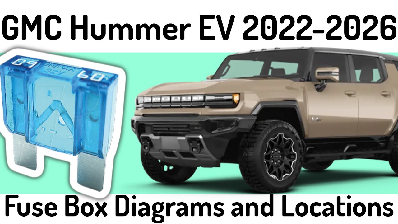 (2022-2026) GMC Hummer EV Fuse Box Diagrams and Fuse Panel Locations✅