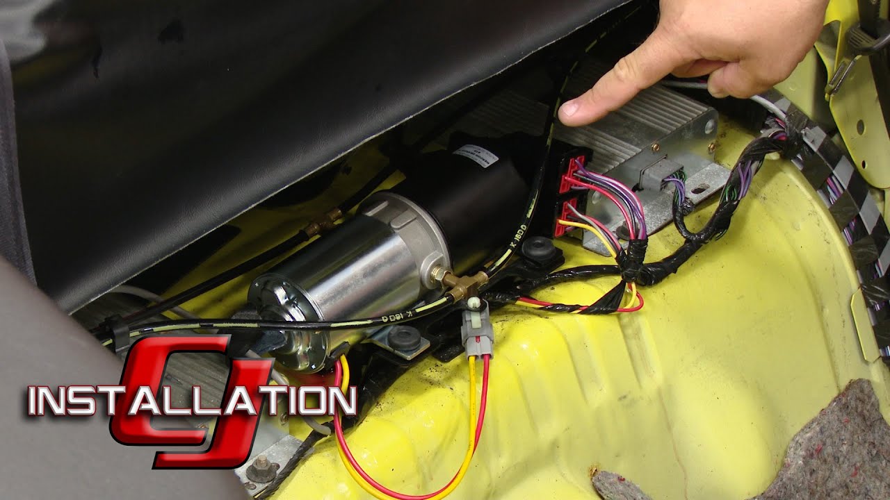 Mustang Convertible Top Hydraulic Motor 1994-2004 Installation