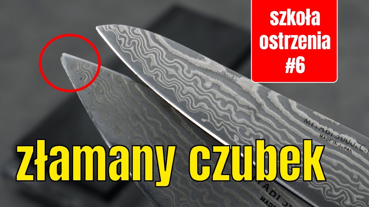 Złamany Czubek Ostrza? Spokojnie! Twój Nóż Jeszcze Pokroi! Poradnik