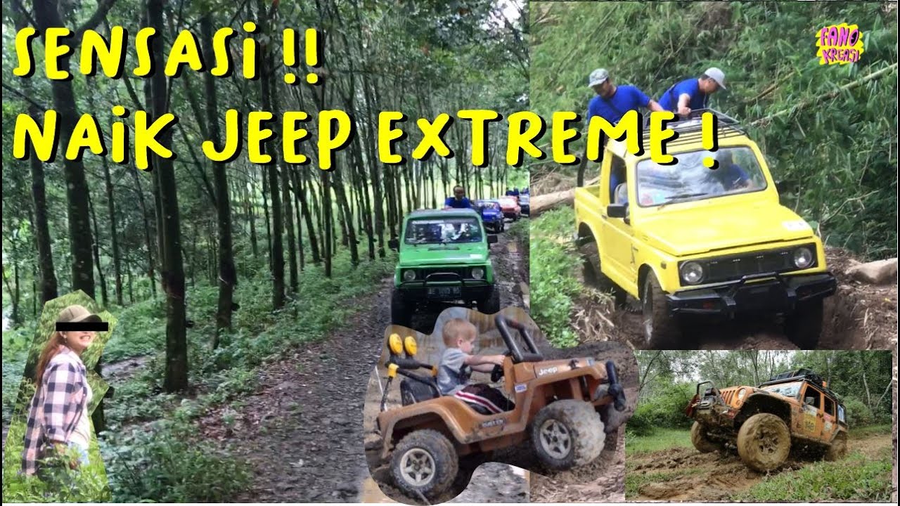 MEMACU ADRENALIN! JEEP ADVENTURE KEMUNING, TAWANGMANGU KARANGANYAR