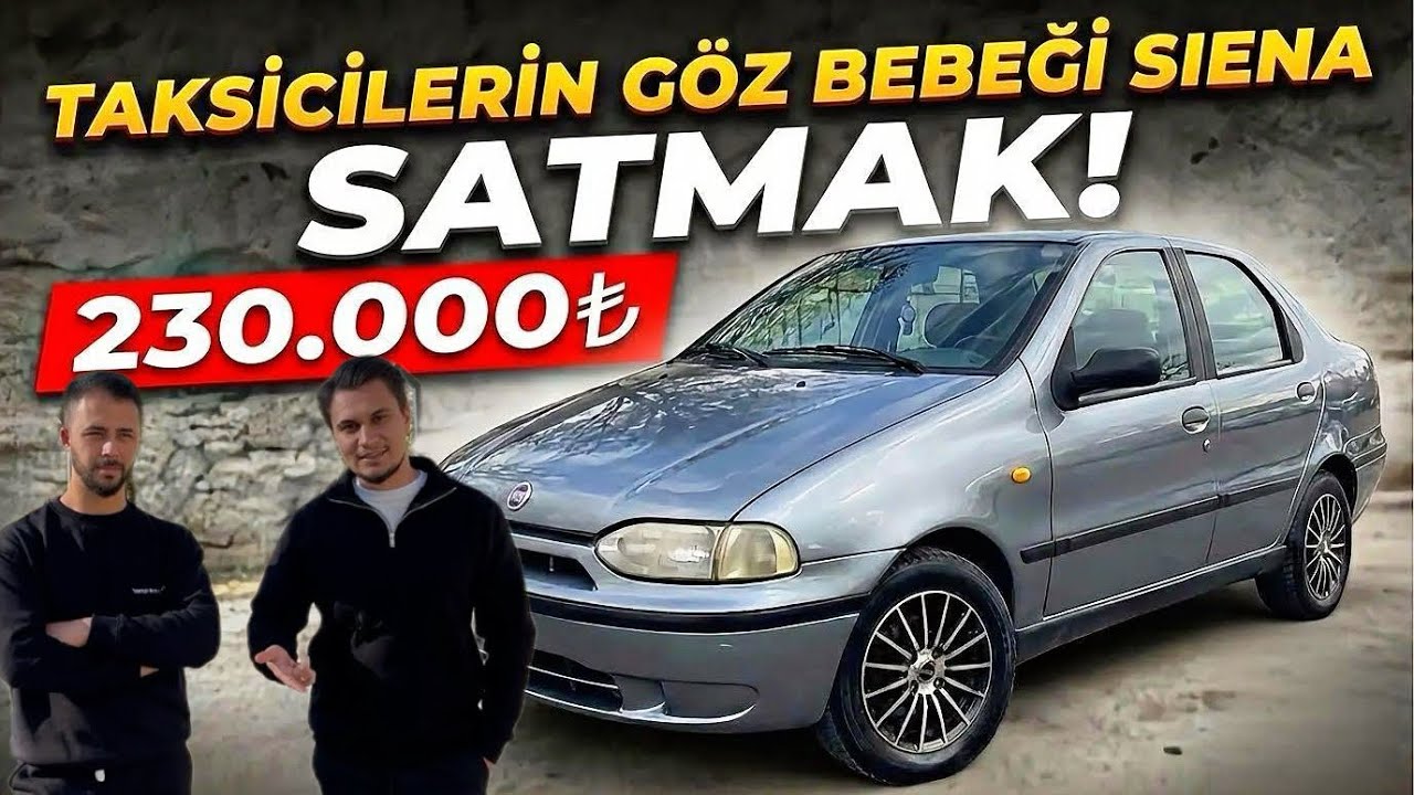 Bir Dönemin Efsanesi Fiat Siena Satmak ! 230.000₺ 